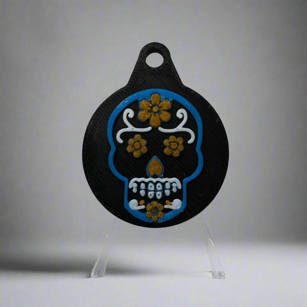 Sugar Skull Tag